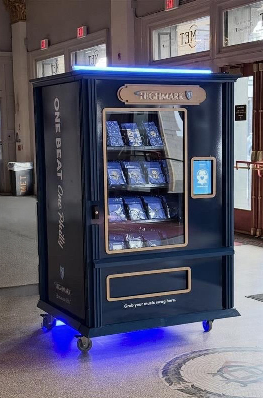 Vintage vending machine activation